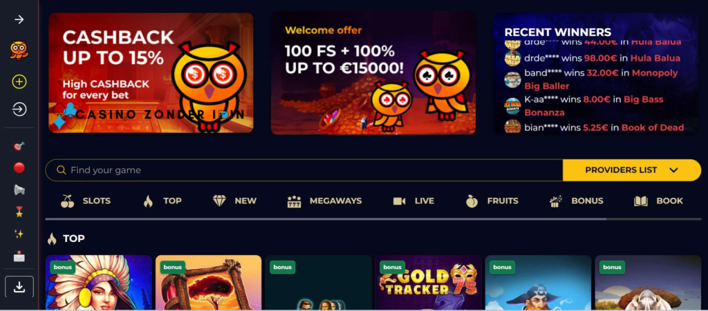 Betsomnia Mobiele Casino