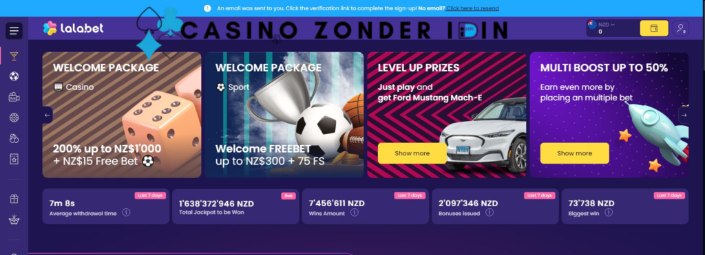 LalaBet Casino Bonussen