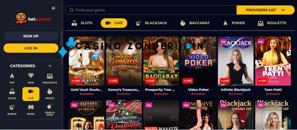 Betsomnia Casino Recensie